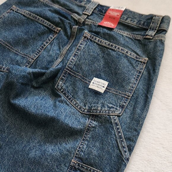 Levi Strauss Signature Carpenter Pants, Men's 30 x 30, NWT, Boot Cut Hammer Loop - Picture 5 of 15